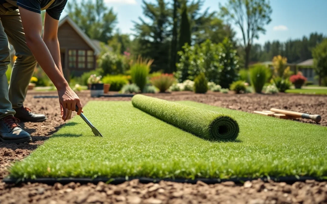 Професійна укладка рулонного газону: секрети ідеального газону за 48 годин