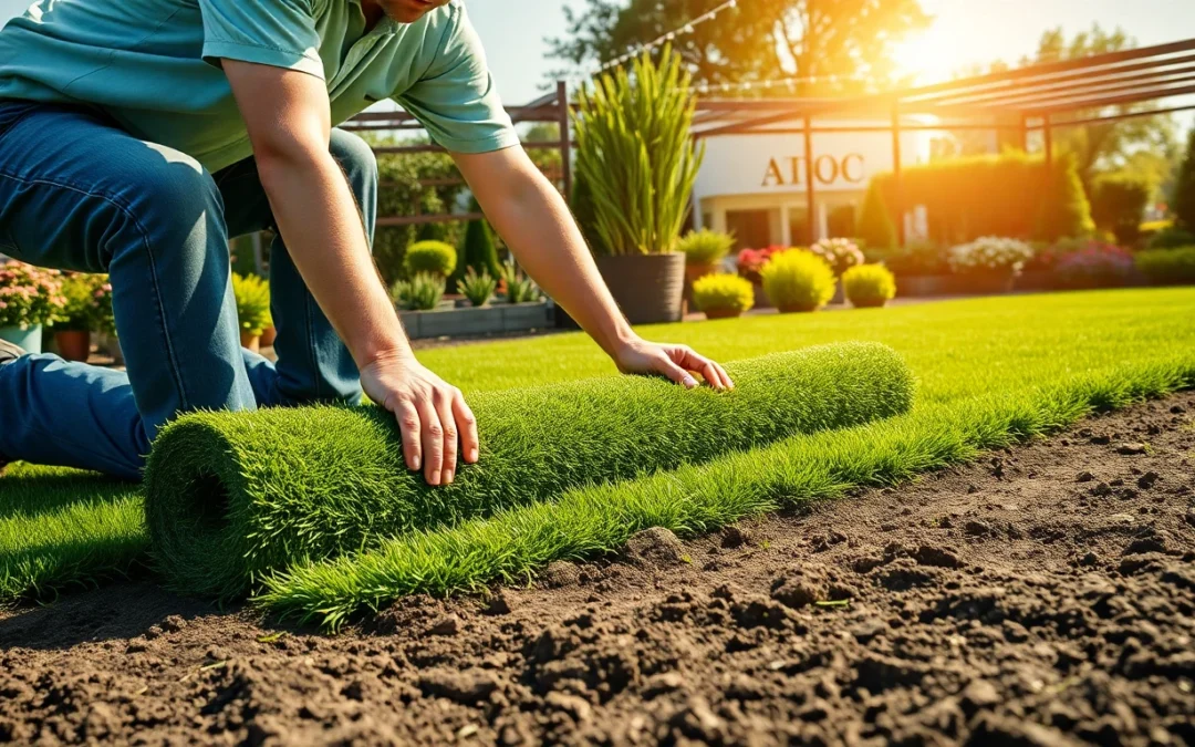 Рулонний газон монтаж: повний посібник з укладання та підготовки грунту