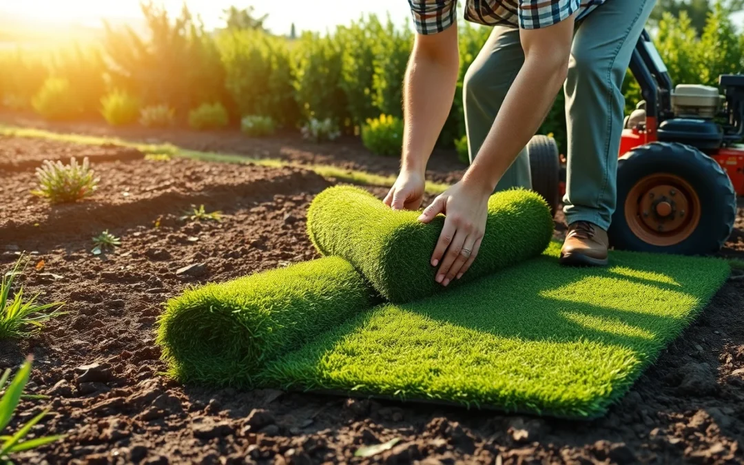 Рулонний газон послуги укладання: повний посібник для власників садів в Україні
